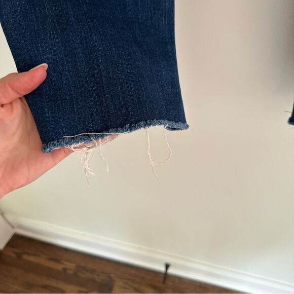 L'Agence Sada High Rise Cropped Slim Jeans in Laguna - Picture 8 of 9